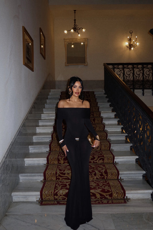 Vestido Preto c/ mangas