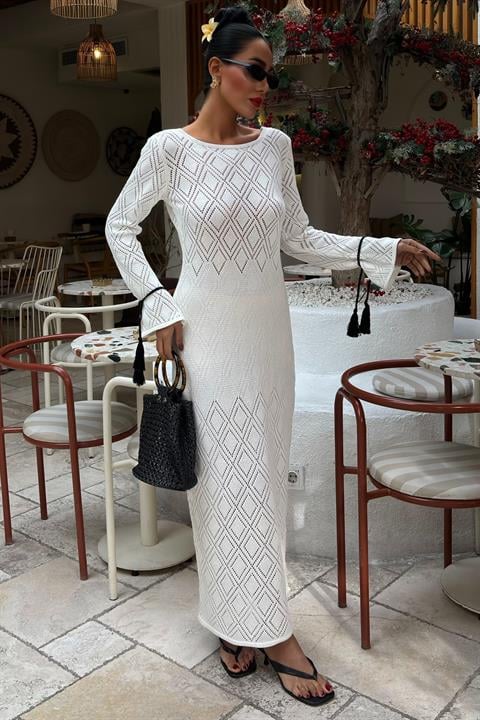 Vestido Renda c/ decote V