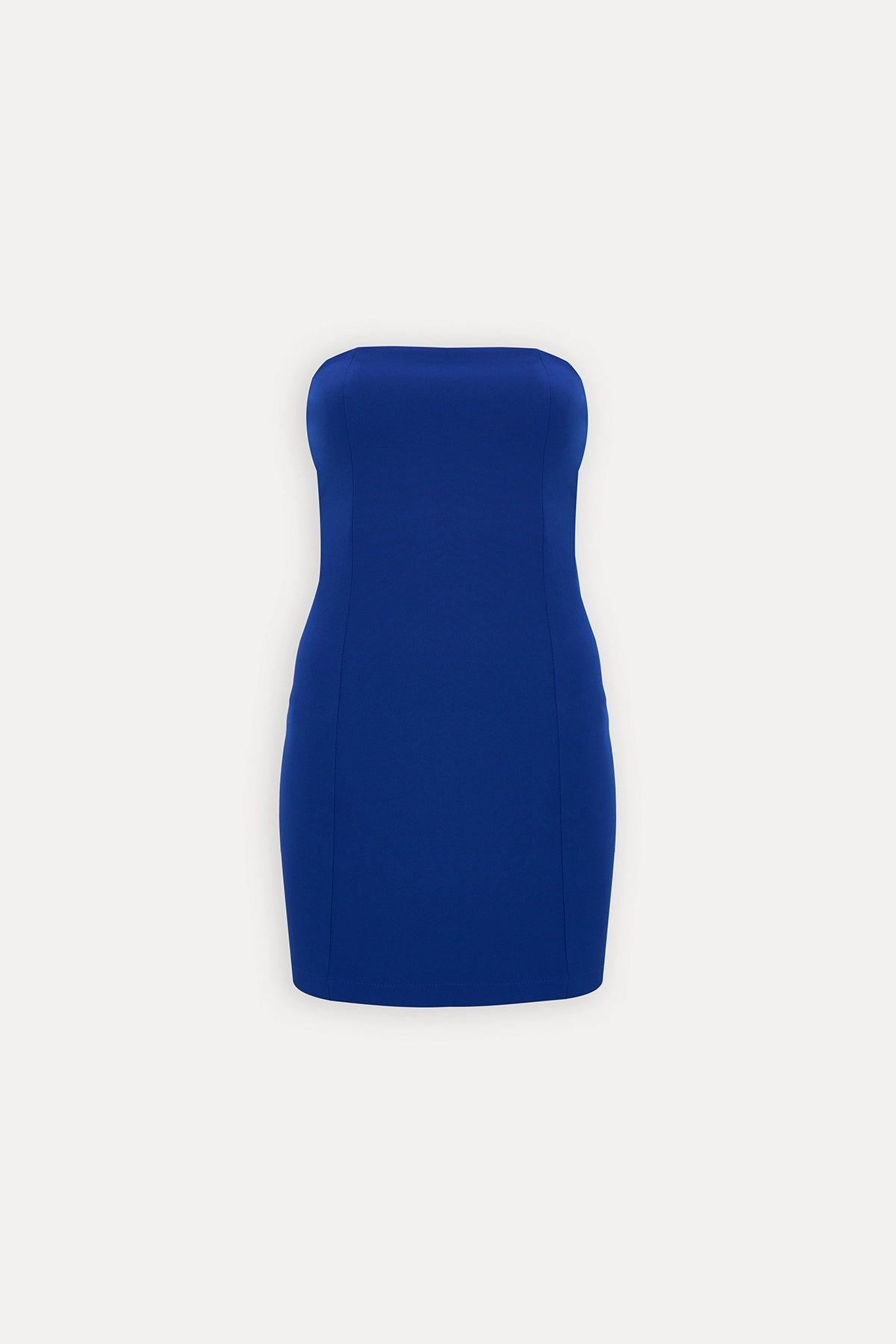 Mini Dress s/ Alças Azul