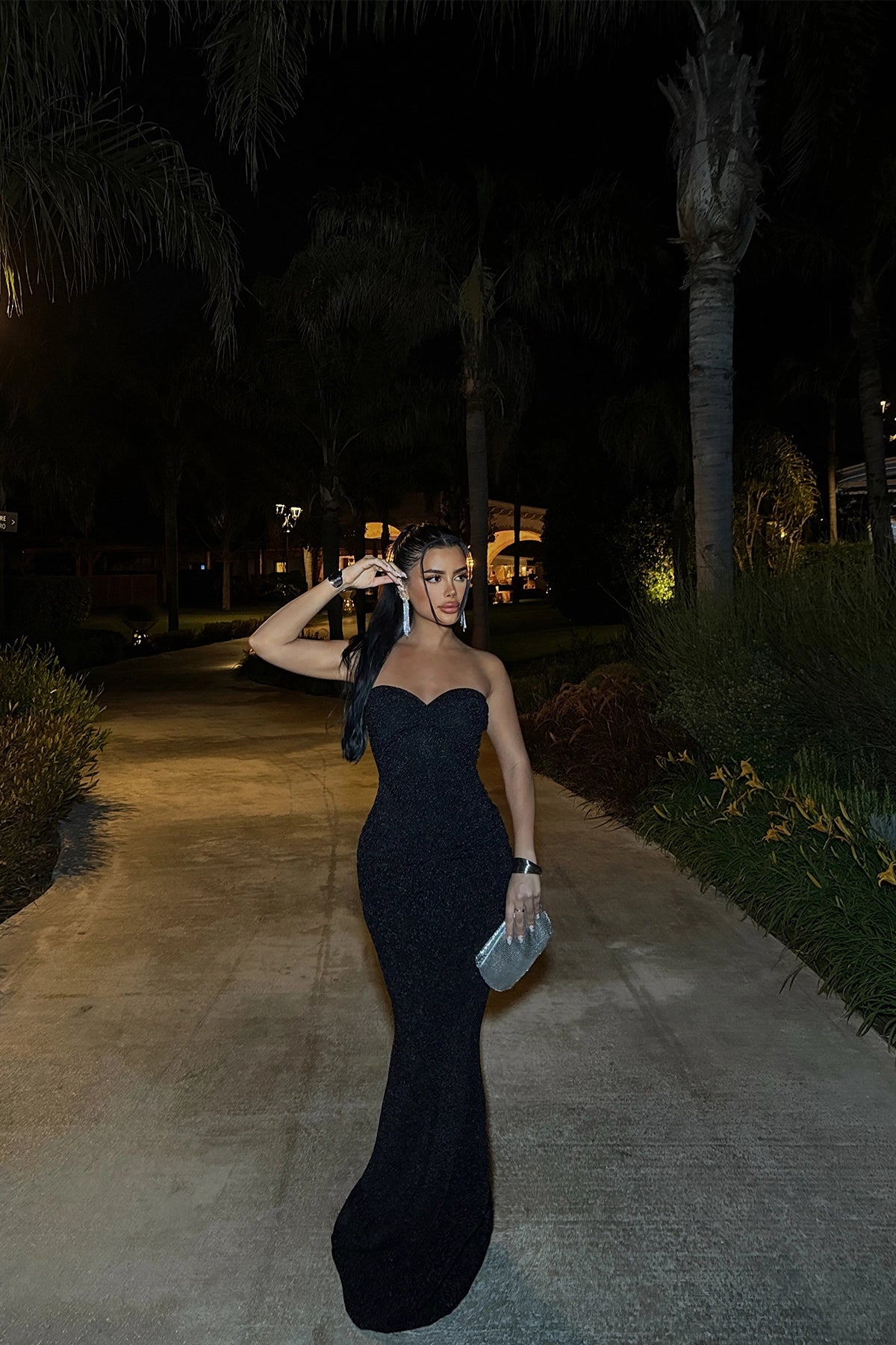 Vestido Midi Preto