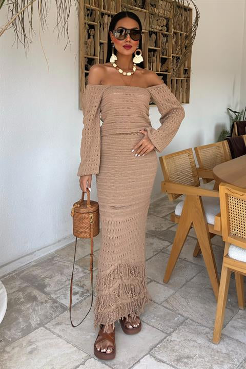 Camisola de Malha Mocha