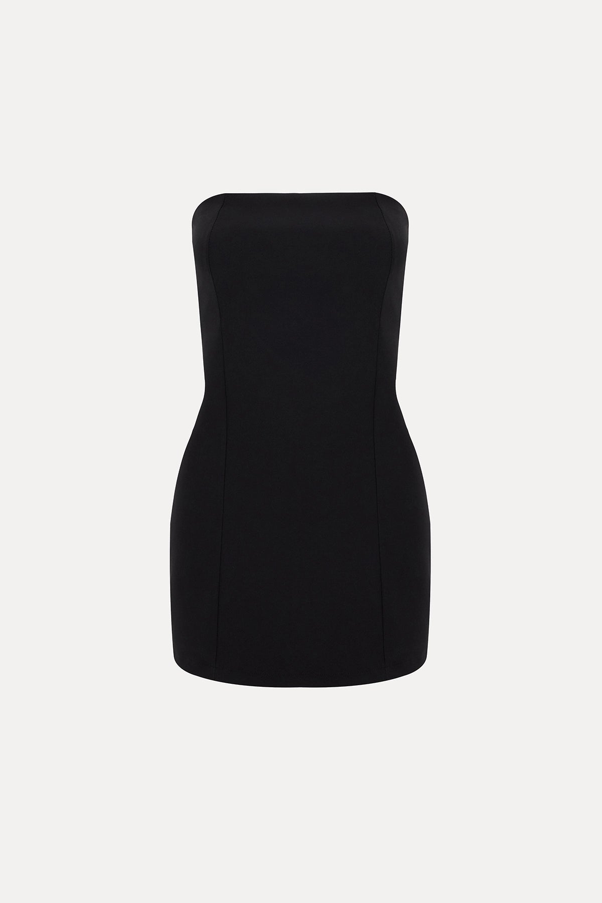 Mini Dress s/ Alças Preto