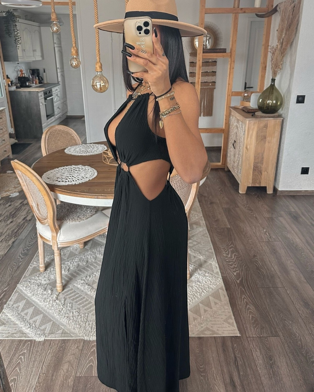 Vestido Longo Chiffon