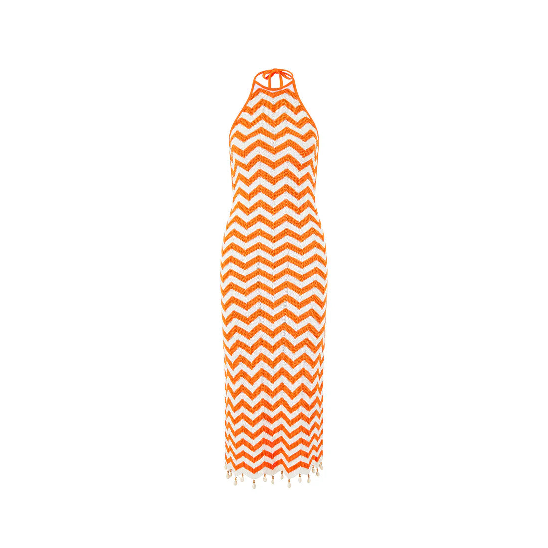 Vestido Midi de Malha - Dreamsicle