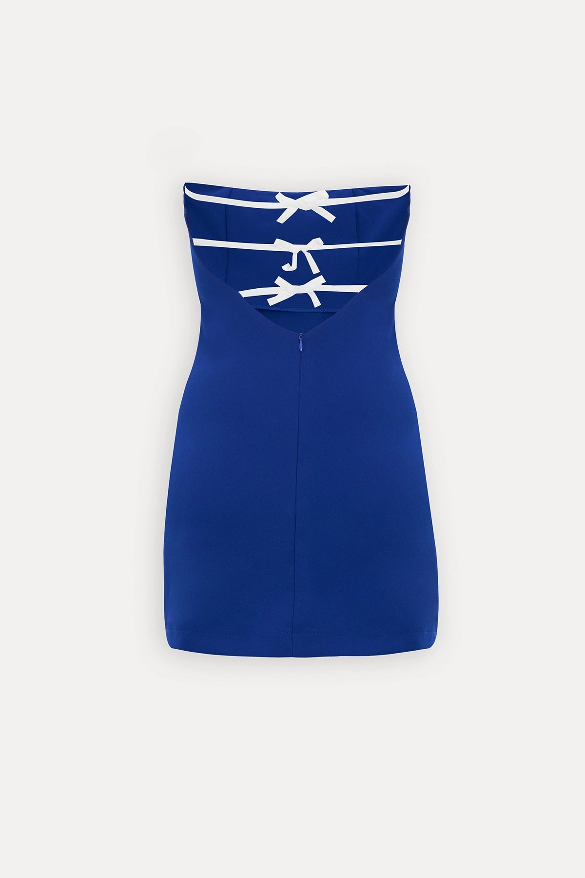 Mini Dress s/ Alças Azul