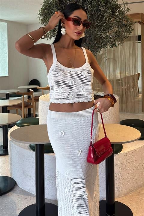 Saia de Malha Bustier Br