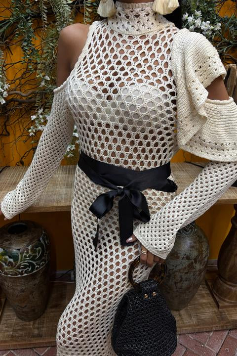 Vestido de Malha c/ cinto