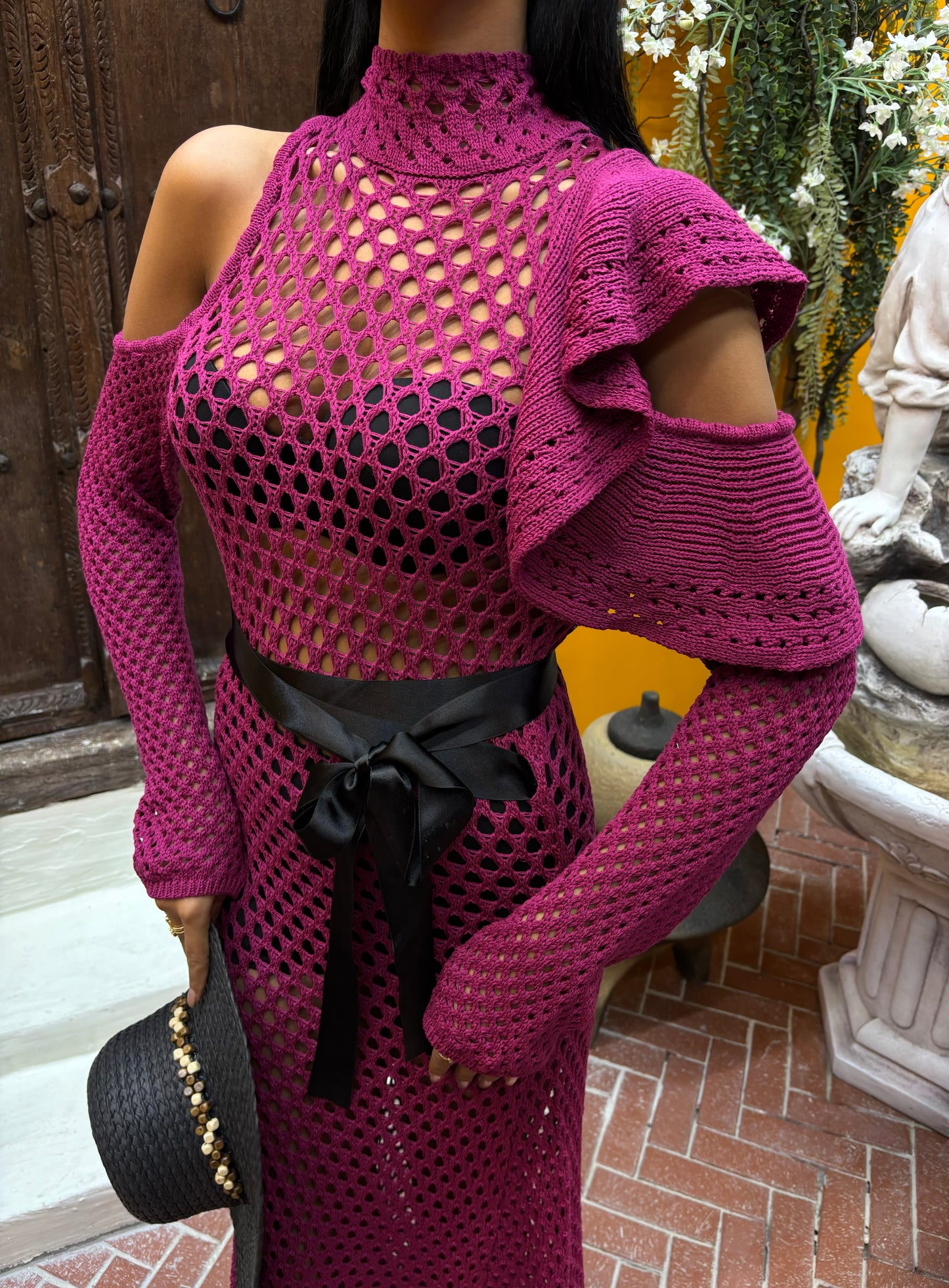 Vestido de Malha c/ Cinto
