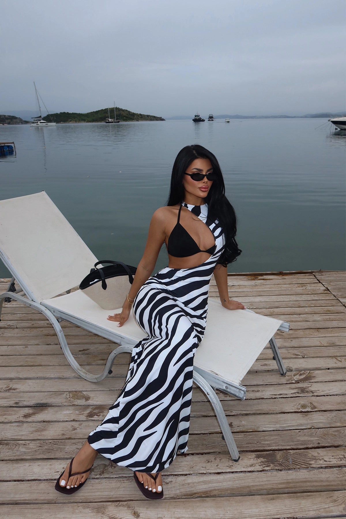 Vestido Zebra