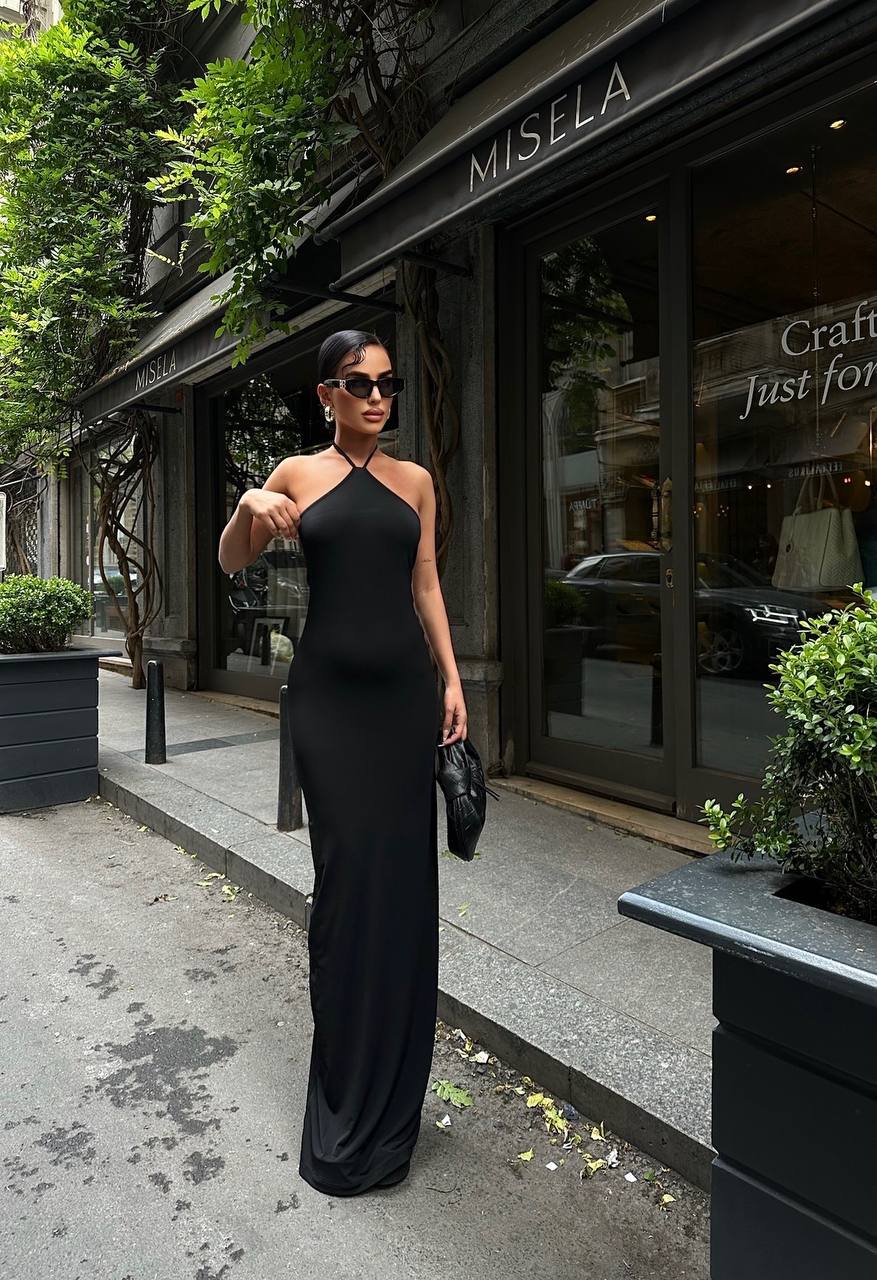 Vestido Maxi Preto