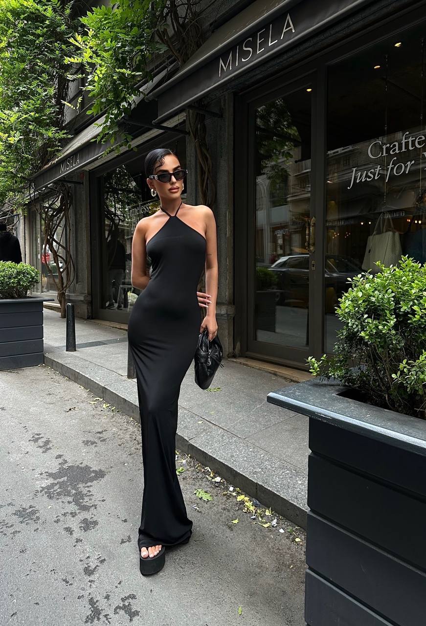 Vestido Maxi Preto