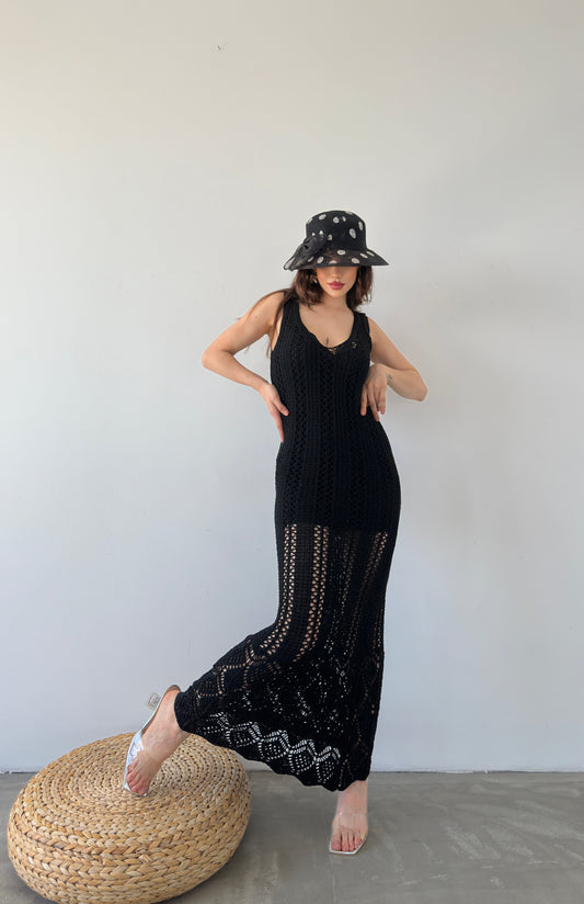 Vestido Tricotado Forrado