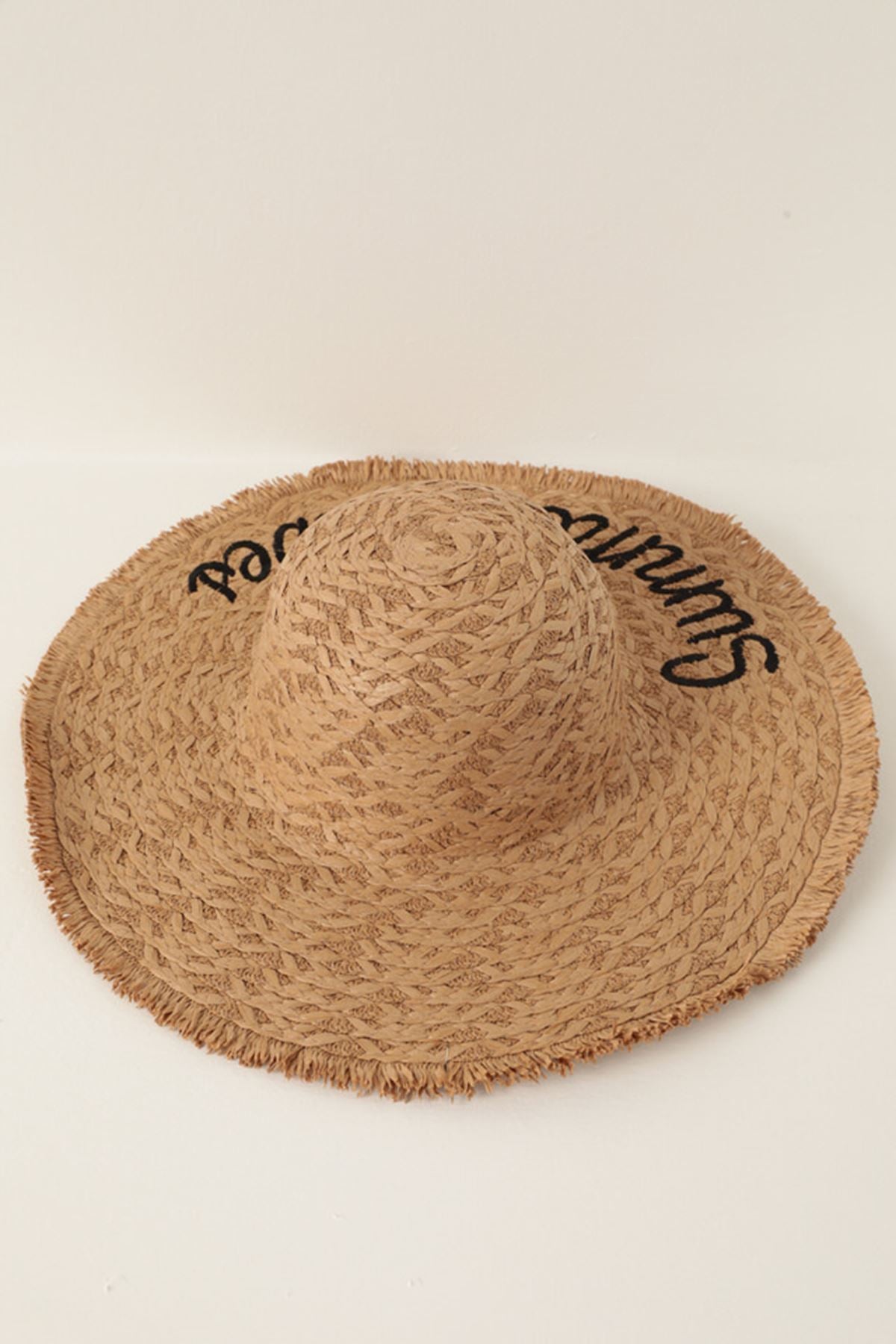 Chapéu de Palha Camel