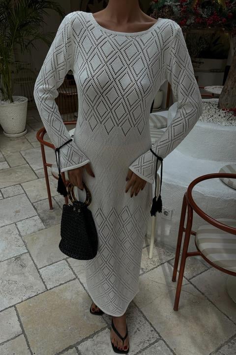 Vestido Renda c/ decote V