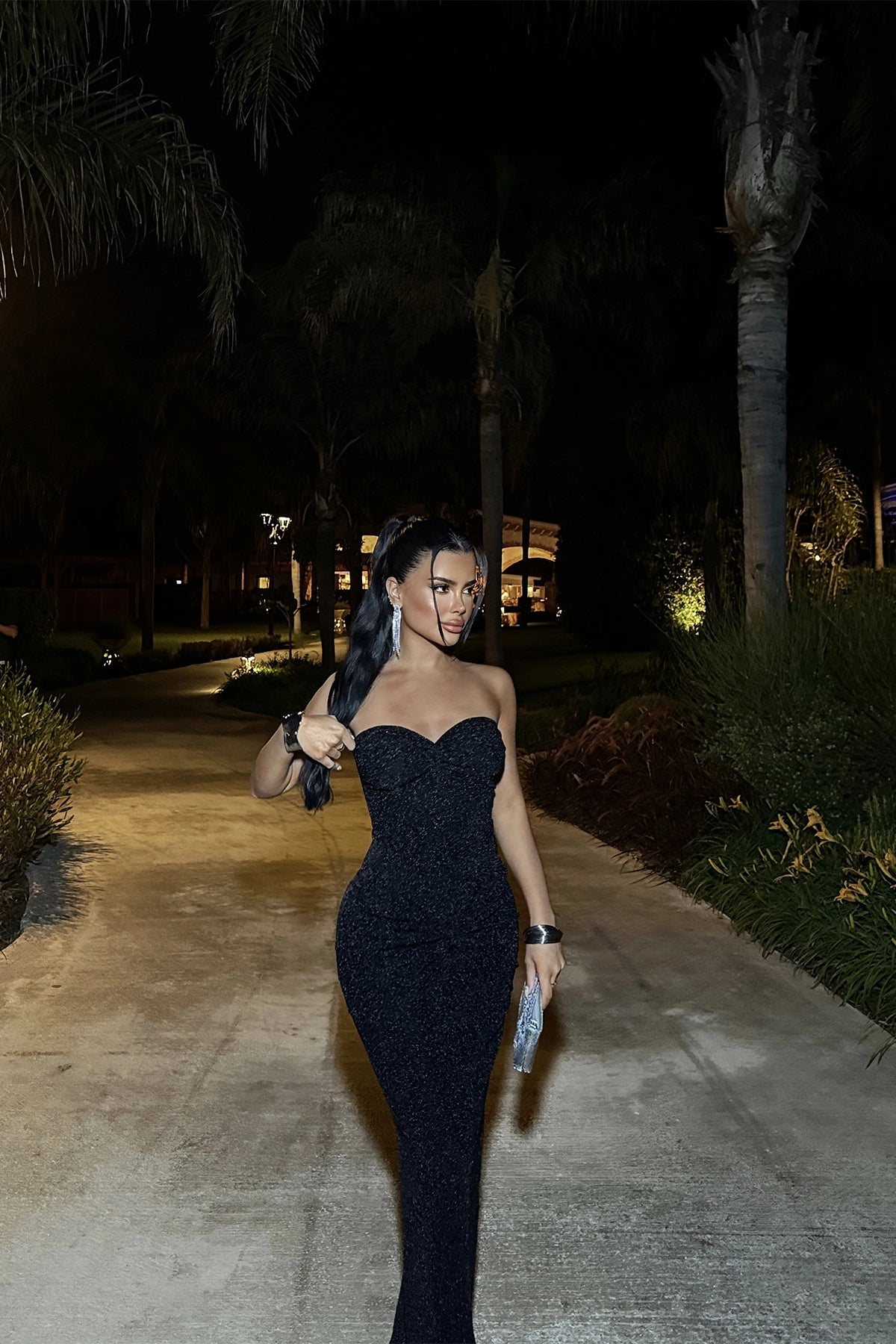Vestido Midi Preto