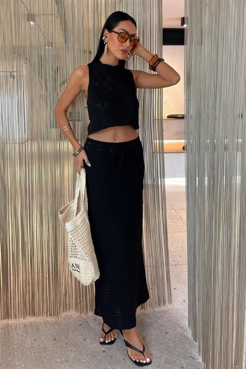 Top de Malha Preto