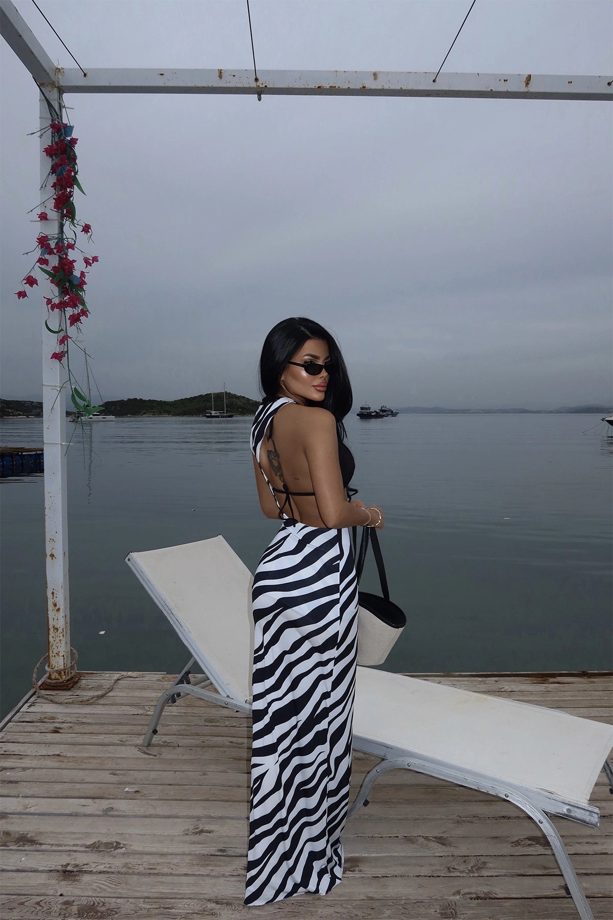 Vestido Zebra