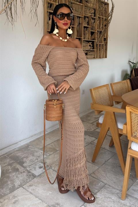 Camisola de Malha Mocha