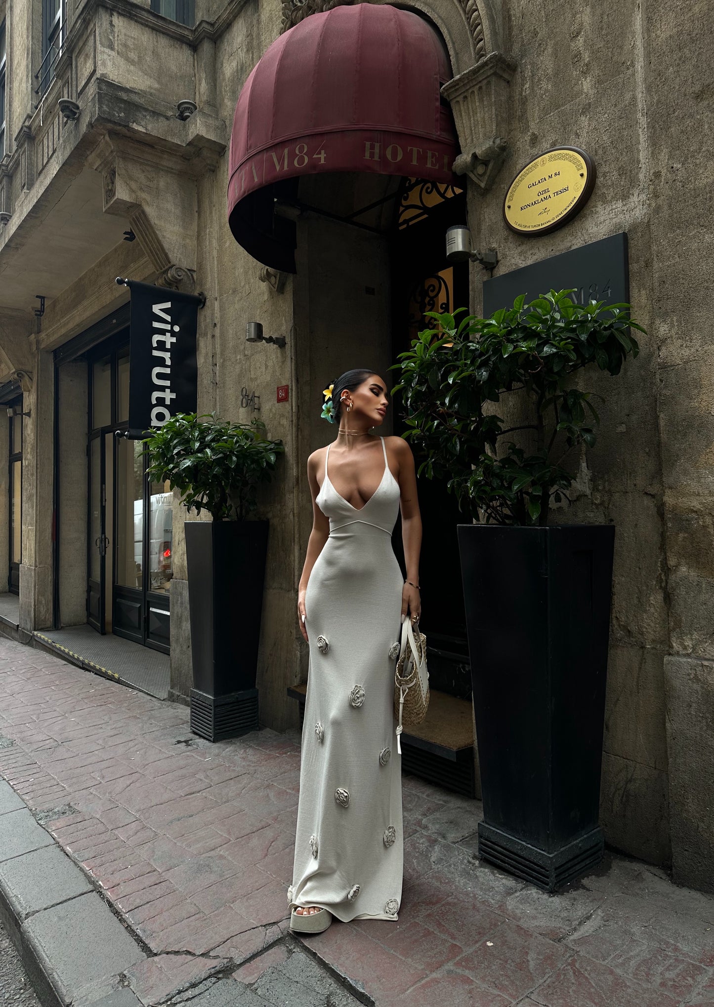 Vestido c/ Flores