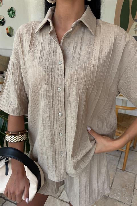Camisa Bege