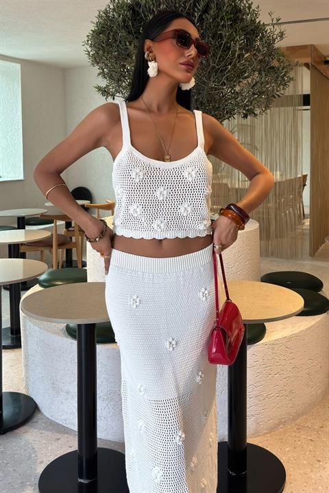 Saia de Malha Bustier Br