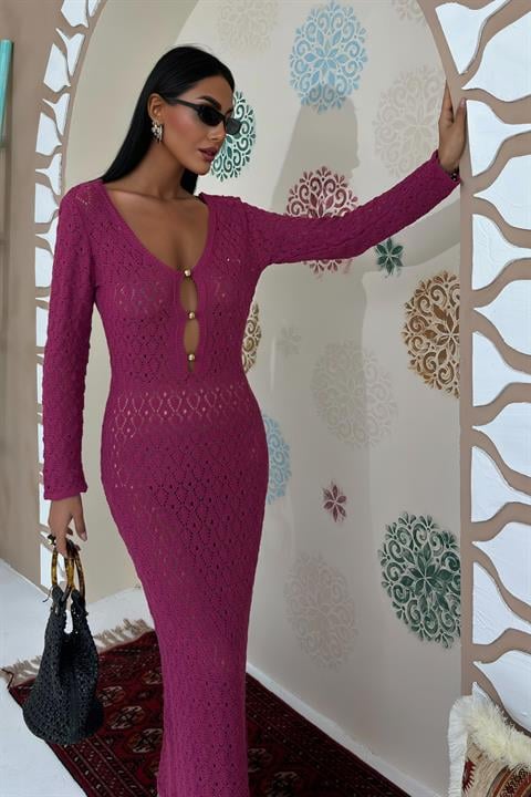 Vestido de Malha c/ Detalhes