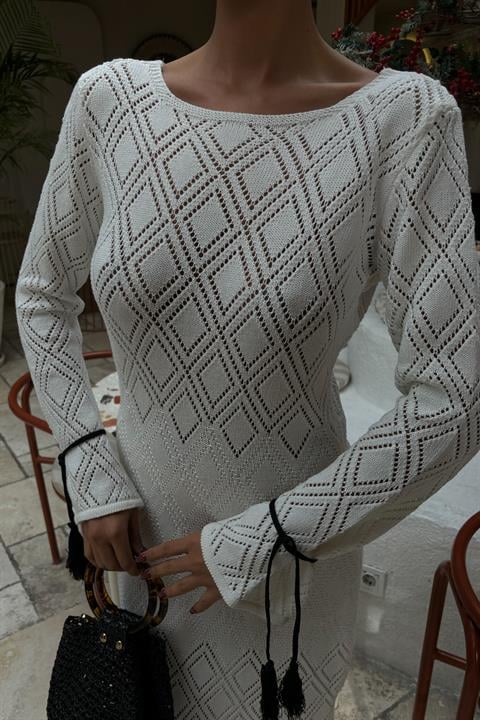 Vestido Renda c/ decote V