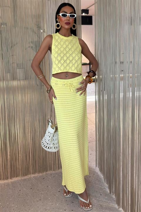 Top Amarelo Manteiga