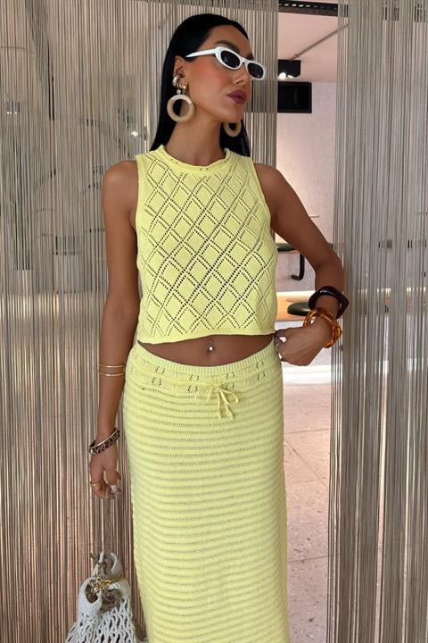 Top Amarelo Manteiga