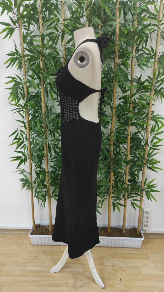 Vestido de Malha Longo Pr