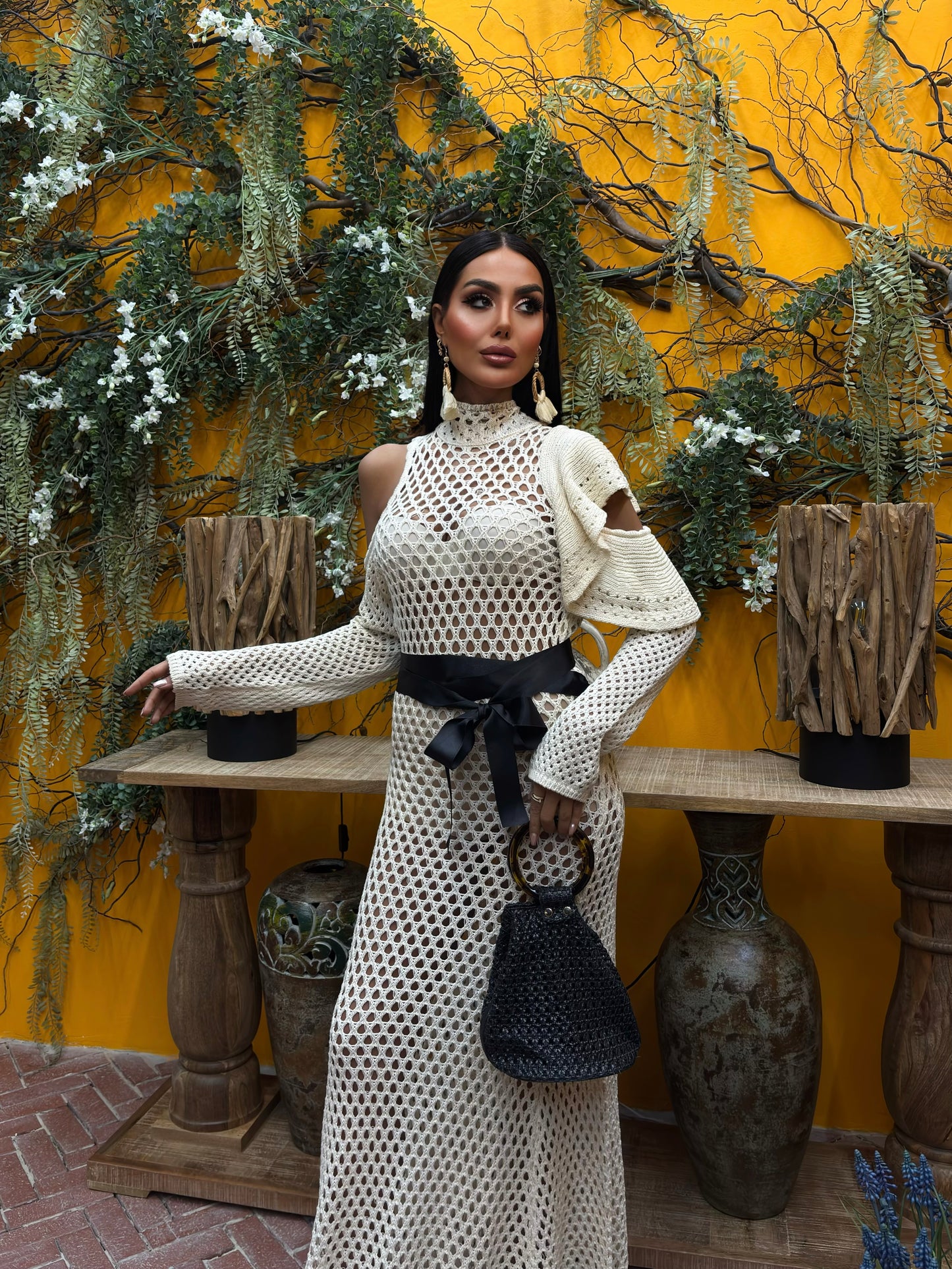 Vestido de Malha c/ cinto