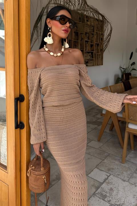 Camisola de Malha Mocha
