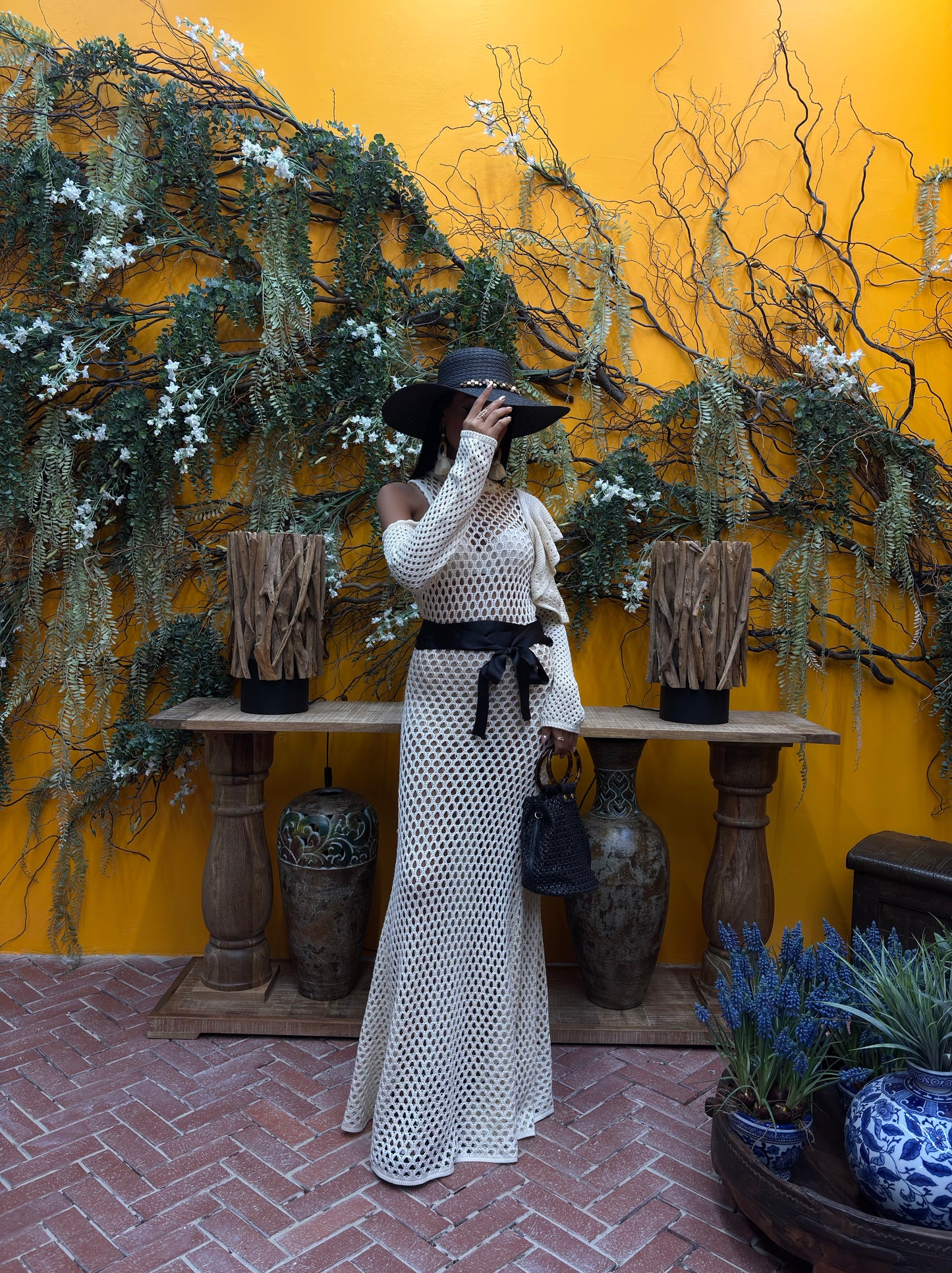 Vestido de Malha c/ cinto
