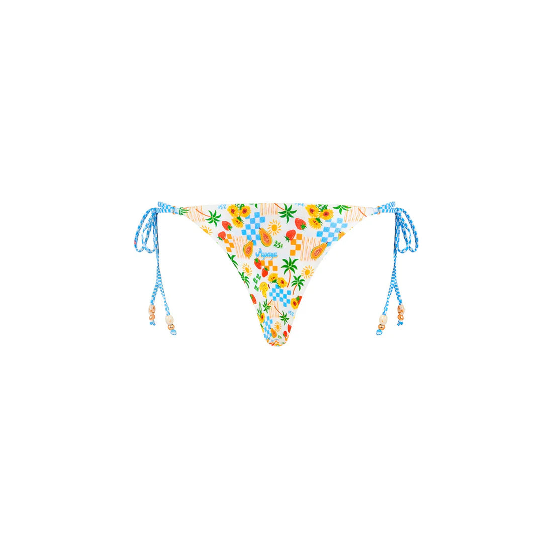 Cueca de biquíni fio dental c/laços- Suncatcher