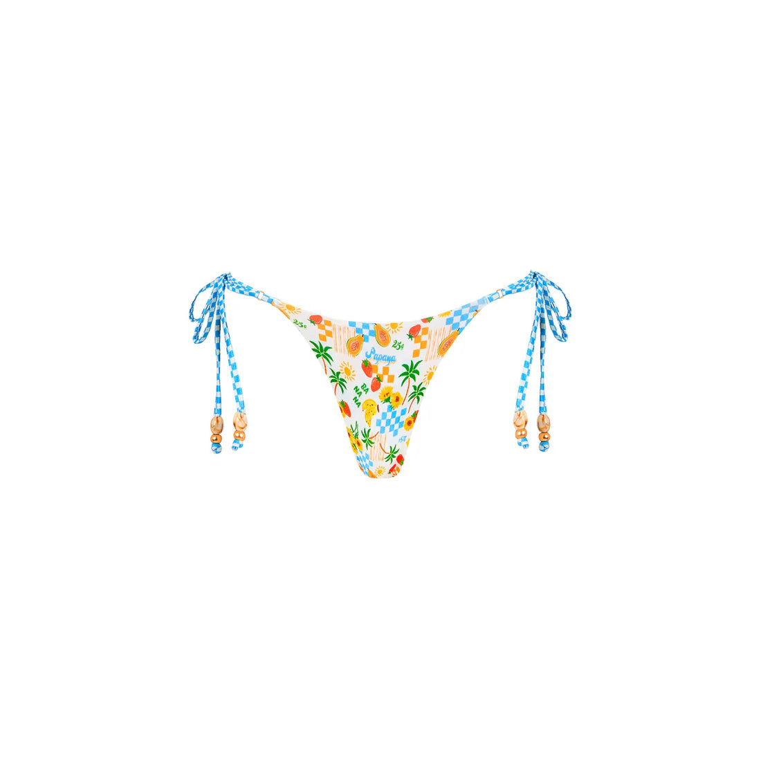 Cueca de biquíni fio dental c/laços- Suncatcher