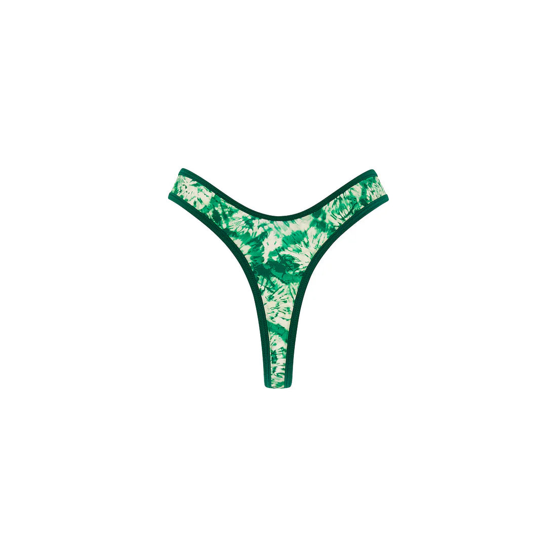 Cueca De Biquíni Fio Dental - Emerald Tides