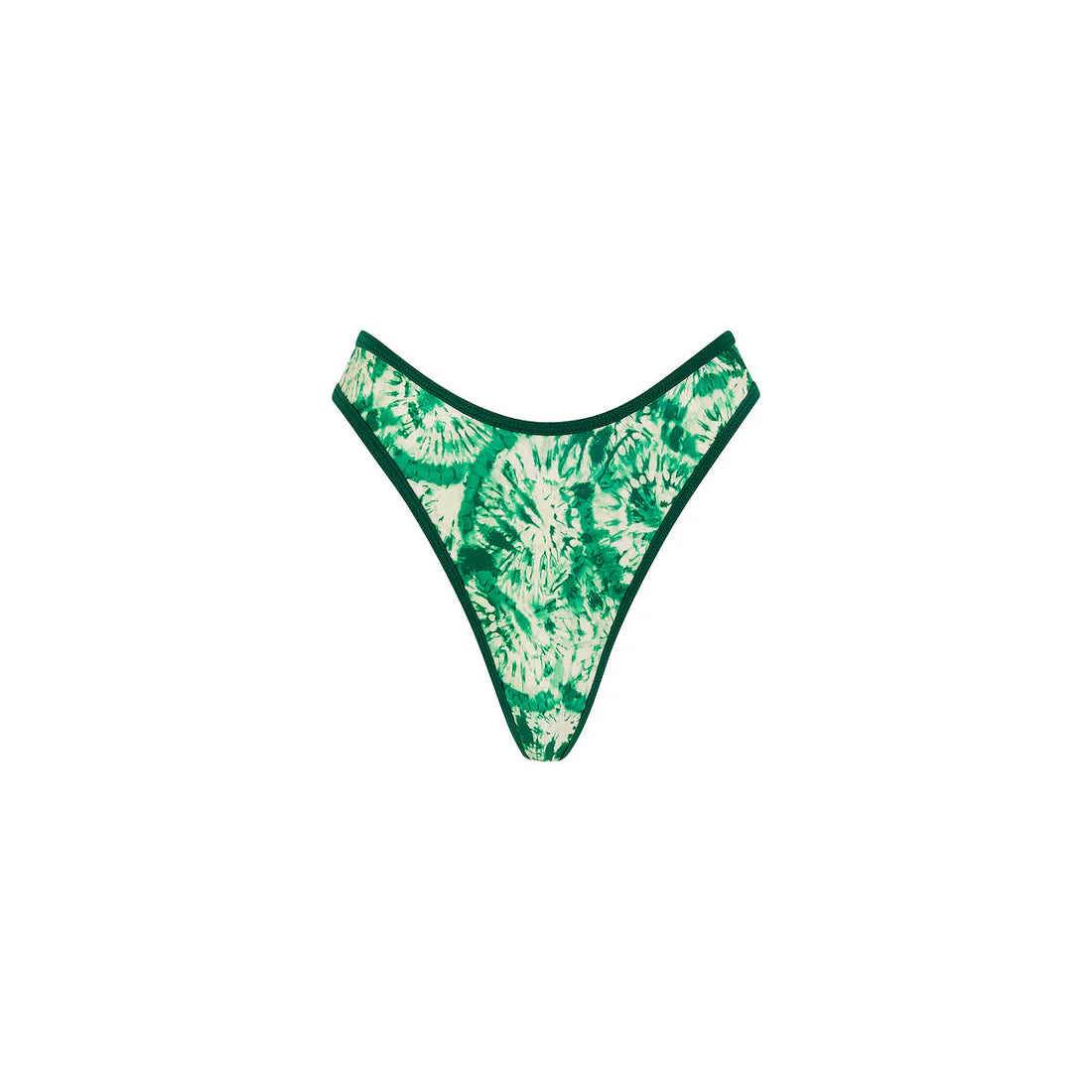 Cueca De Biquíni Fio Dental - Emerald Tides