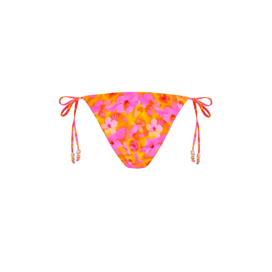 Cueca de biquíni fio dental c/laços- Honey Baby