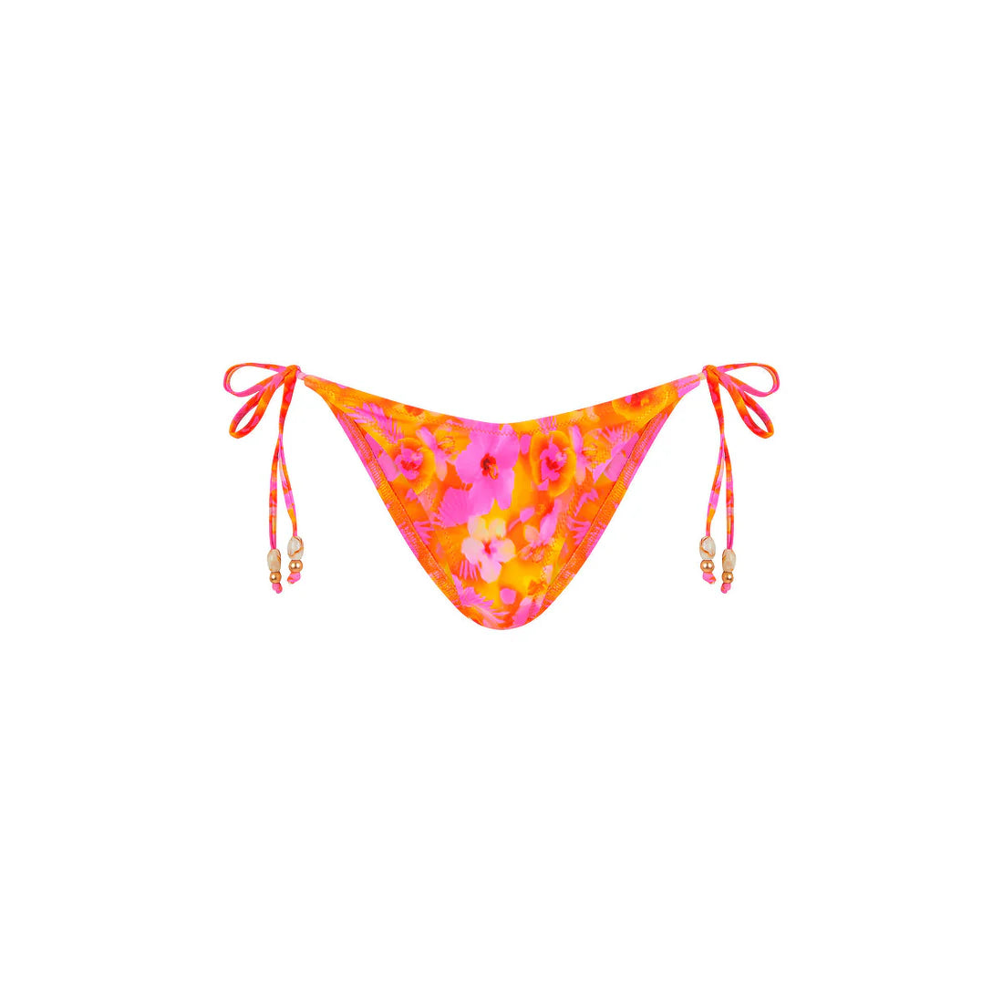 Cueca de biquíni fio dental c/laços- Honey Baby