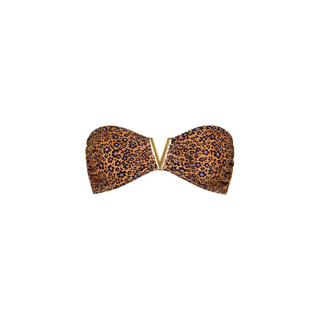 Mega V Strapless Bandeau Bikini Top - Kosmic Kat