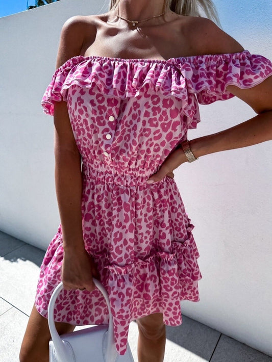 Vestido Curto Estampado