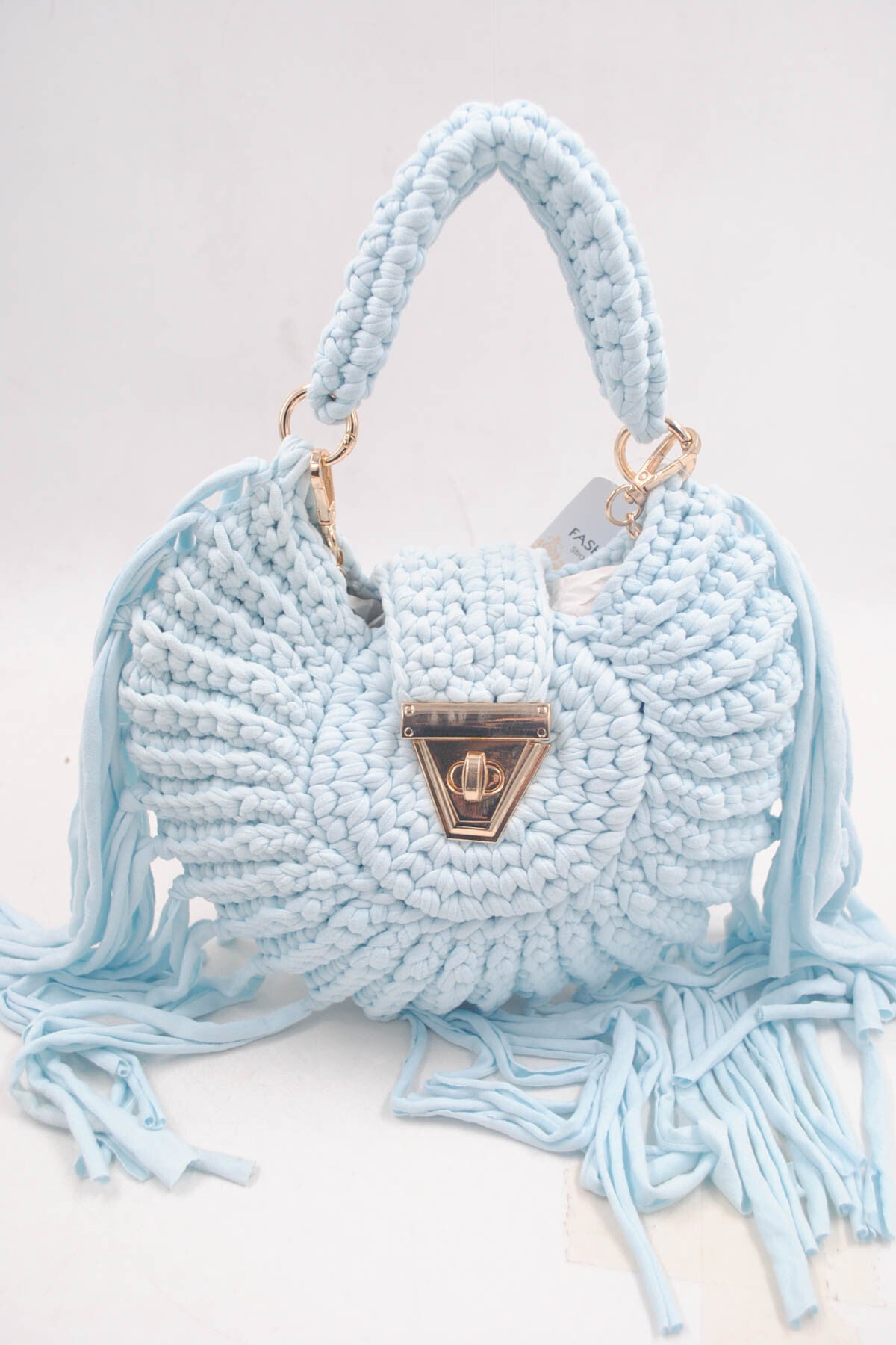 Bolsa de Palha c/ Franjas