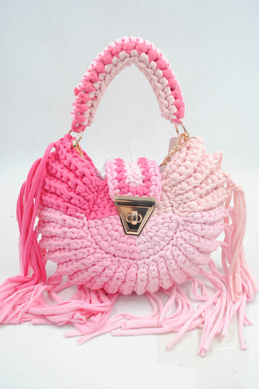 Bolsa de Palha c/ Franjas