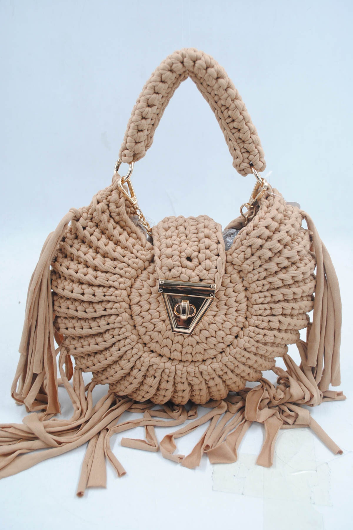 Bolsa de Palha c/ Franjas
