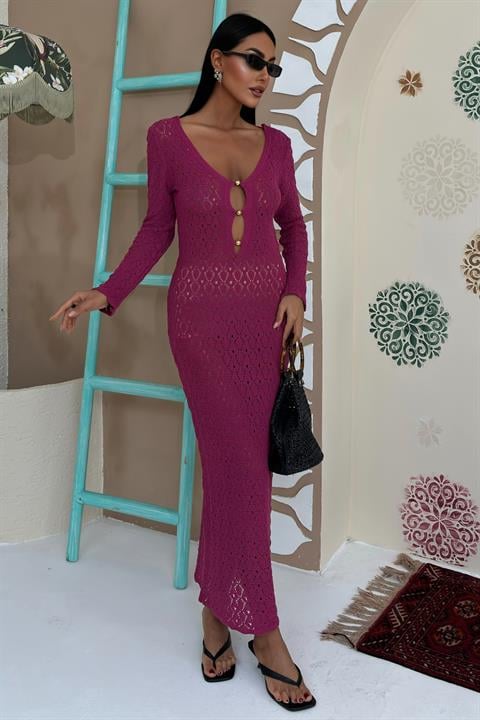 Vestido de Malha c/ Detalhes