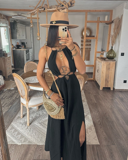 Vestido Longo Chiffon