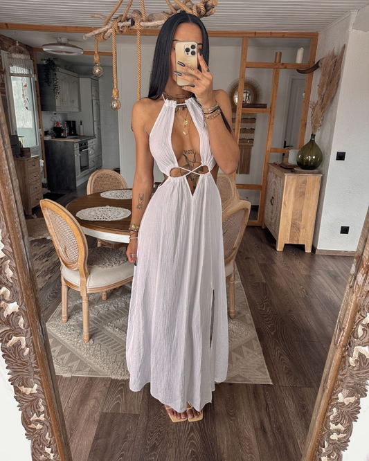 Vestido Longo Chiffon