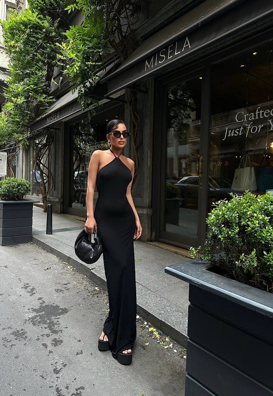 Vestido Maxi Preto