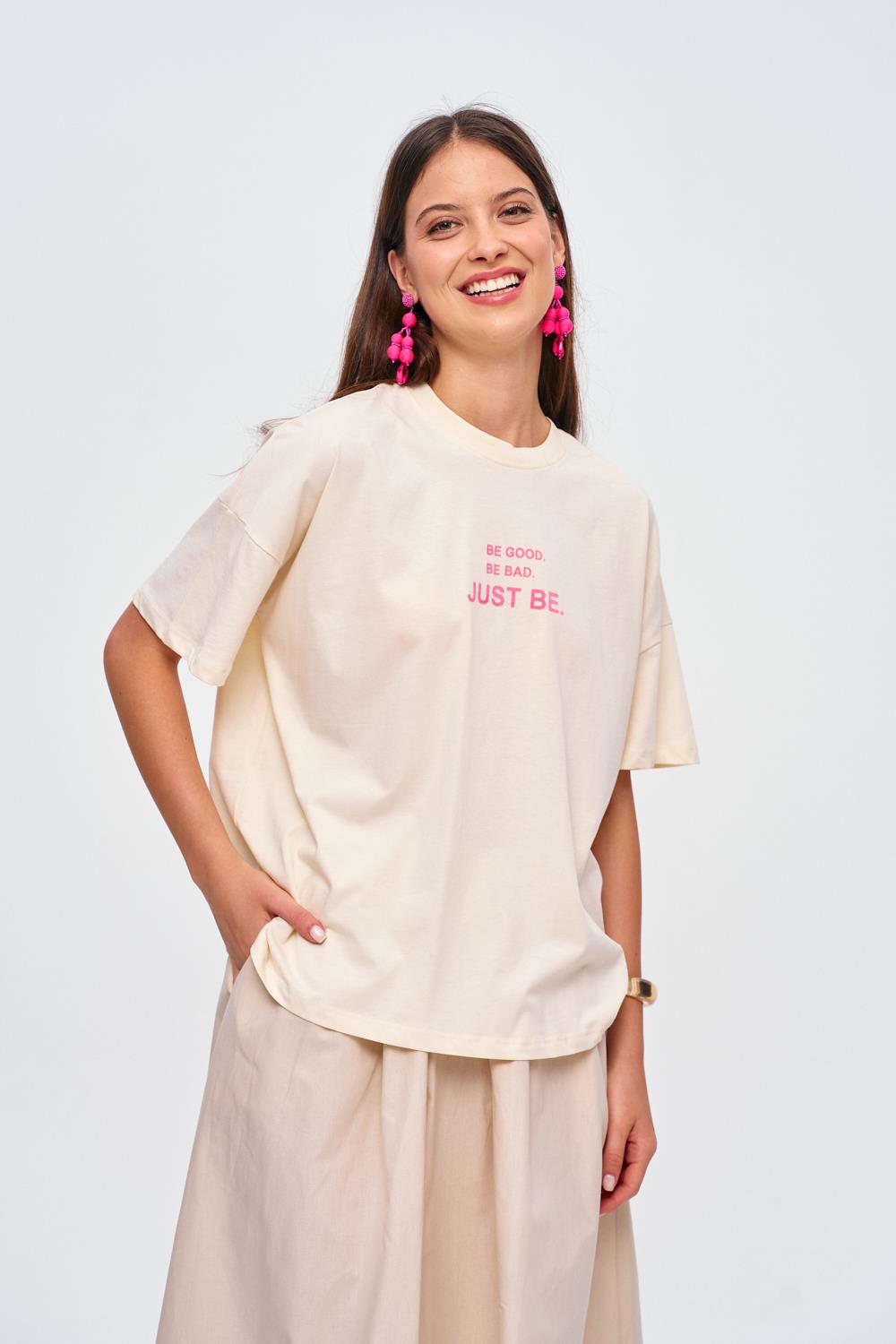 T-shirt Básica Oversize