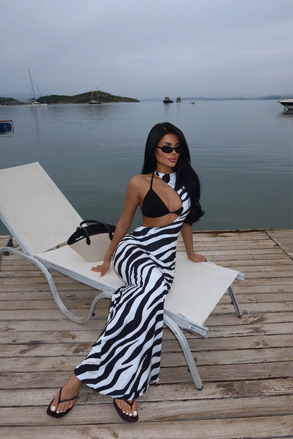 Vestido Zebra